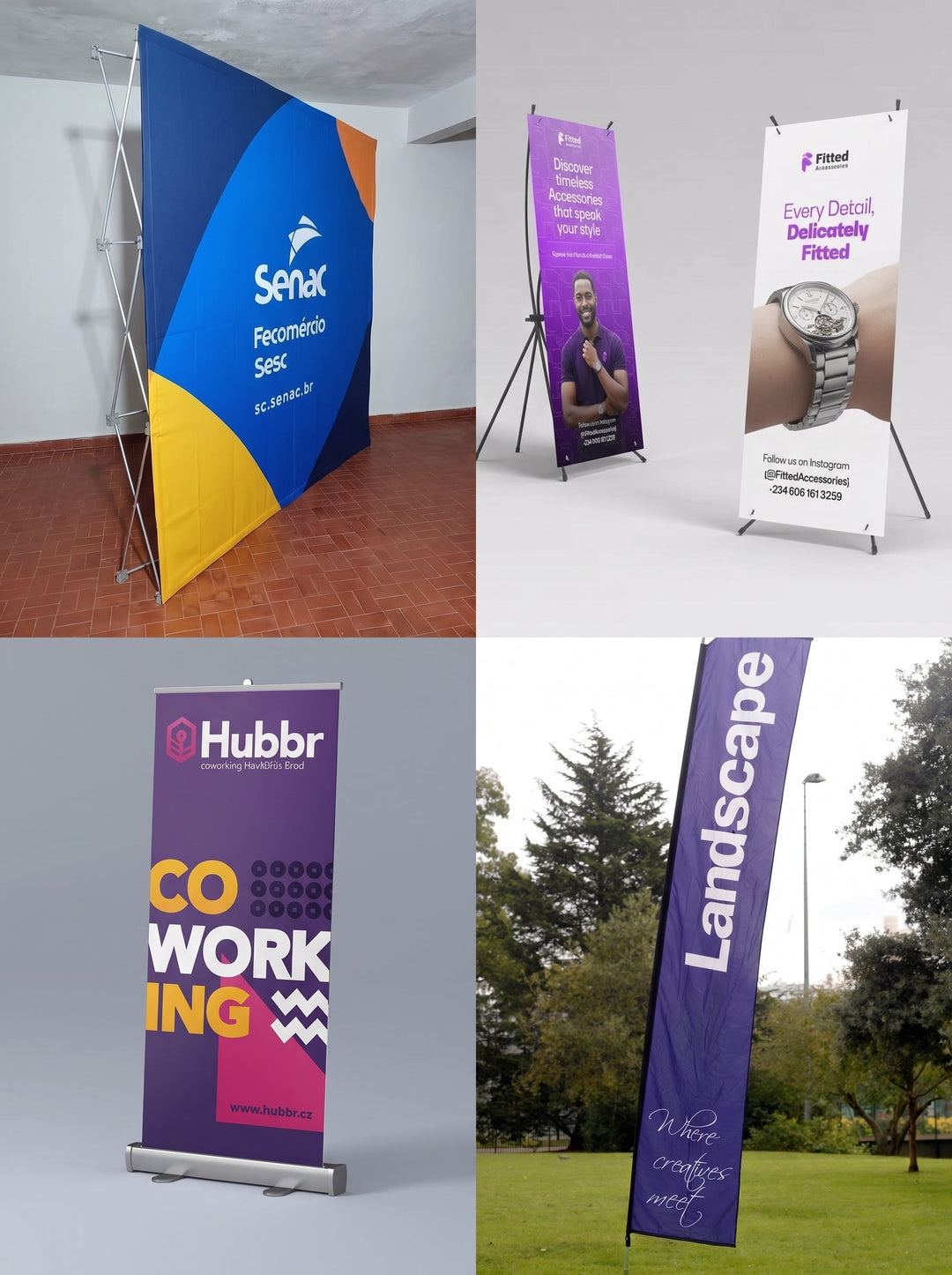 Best Banner Types for Nairobi Events in 2026: Roll-Up vs X-Banner vs Backdrop vs Teardrop