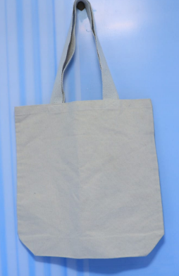 Natural off-white cotton canvas tote bag with tapered bottom corners priced at Ksh 700 and Ksh 750 in Nairobi