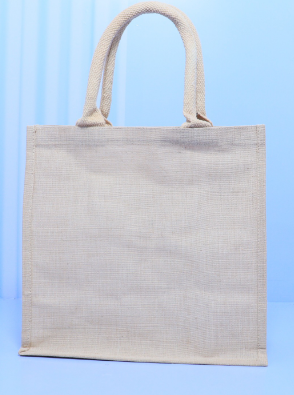 Natural off-white mid-size B5 fine weave plain Juco tote bag priced at Ksh 900 in Nairobi