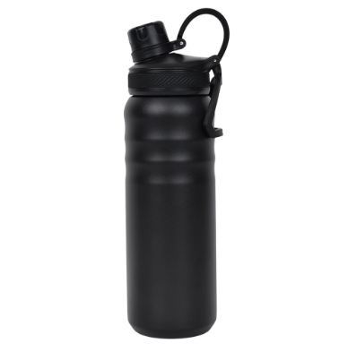 Custom laser-engraved imported CENTO Hans Larsen 720ml vacuum flask in black by Print365 Kenya