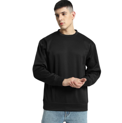 Custom embroidered imported CREW Santhome unisex crewneck fleece sweatshirt by Print365 Kenya