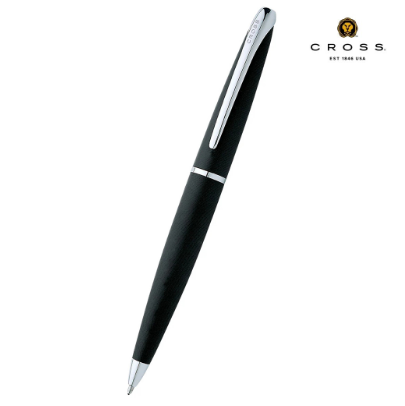 Custom engraved imported Cross ATX Basalt Black ballpoint pen by Print365 Kenya   