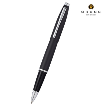 Custom engraved imported Cross Calais Matte Black Selectip rollerball pen by Print365 Kenya   