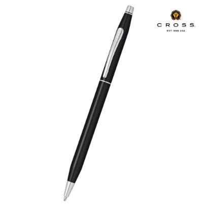 Custom engraved imported Cross Classic Century Black Lacquer ballpoint pen by Print365 Kenya   
