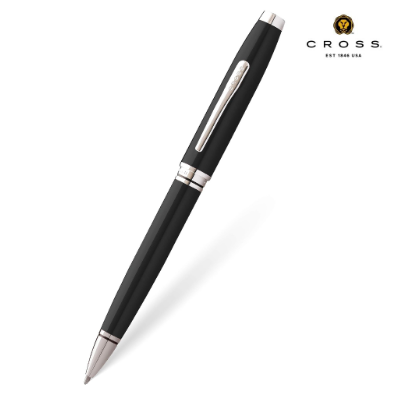 Custom engraved imported Cross Coventry Black Lacquer ballpoint pen by Print365 Kenya   