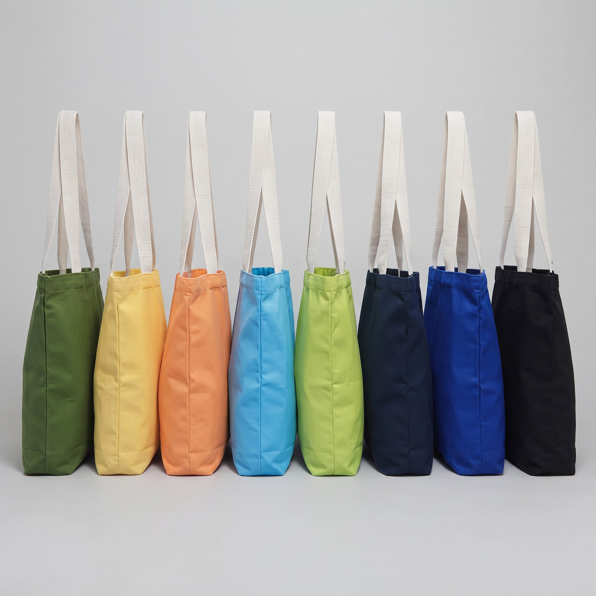 Colorful B4 cotton canvas tote bag with off-white wide webbing straps priced at Ksh 700 in Nairobi