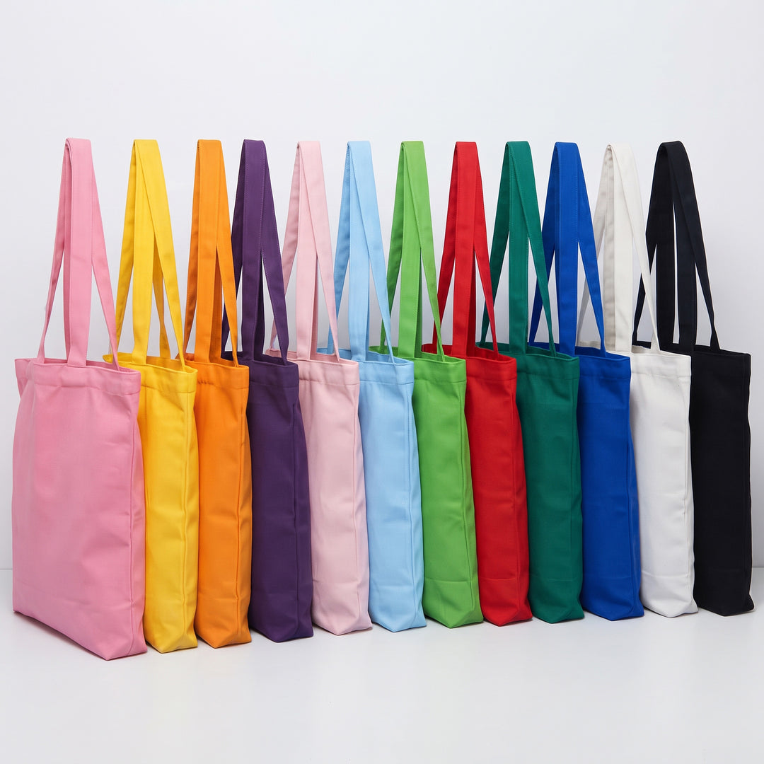 Colorful A3 cotton canvas tote bag with long shoulder straps priced at Ksh 700 in Nairobi