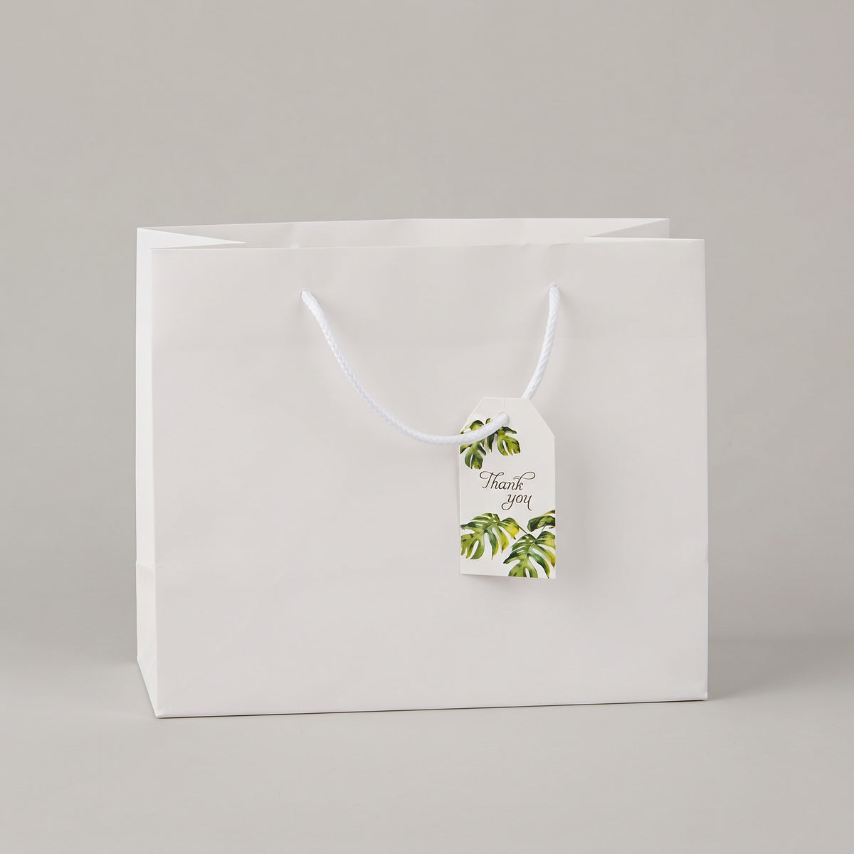 Executive plain white horizontal landscape paper gift bag priced at Ksh 300 in Nairobi