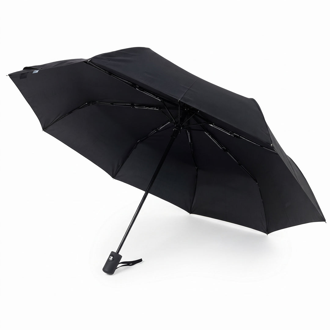 Custom screen-printed imported LORCH Giftology auto-open 21 inch umbrella in black by Print365 Kenya