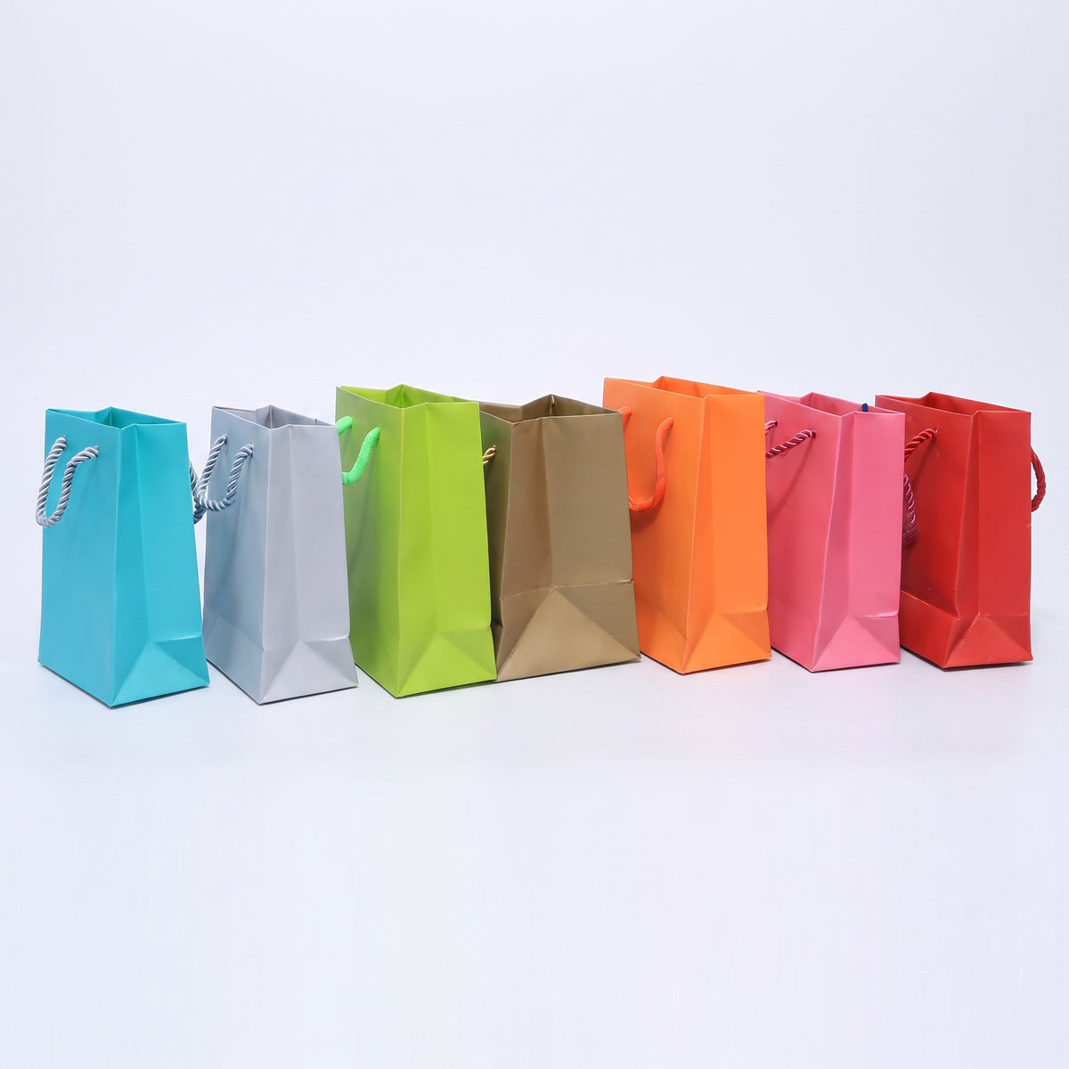 Executive mini A6 paper gift bags in 7 bright corporate colors priced at Ksh 300 in Nairobi