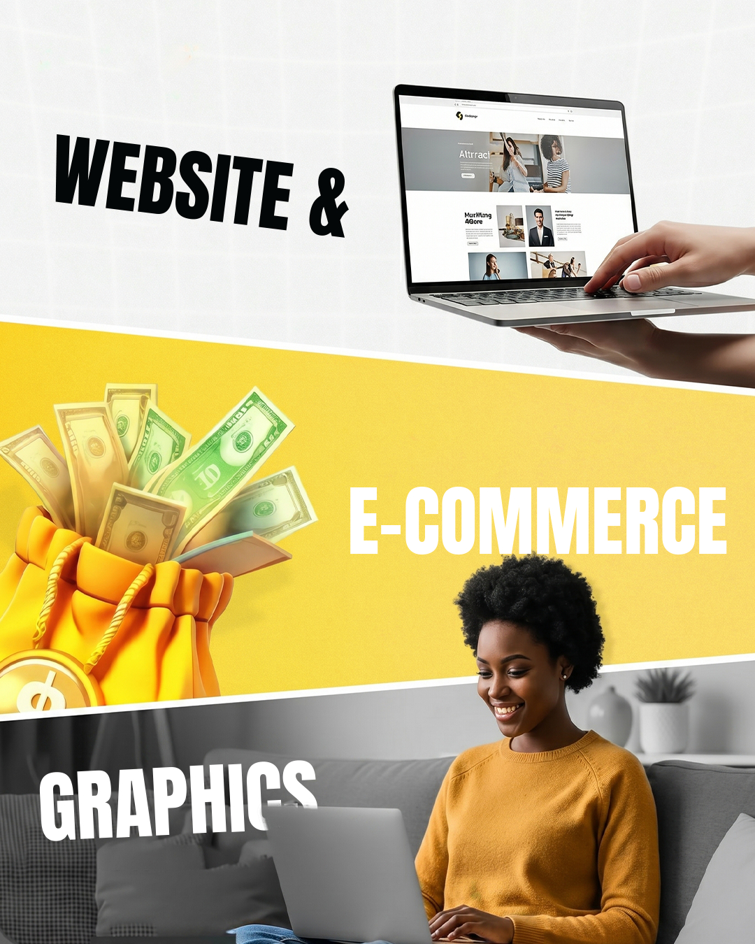 Digital and print graphic design services for businesses in Kenya