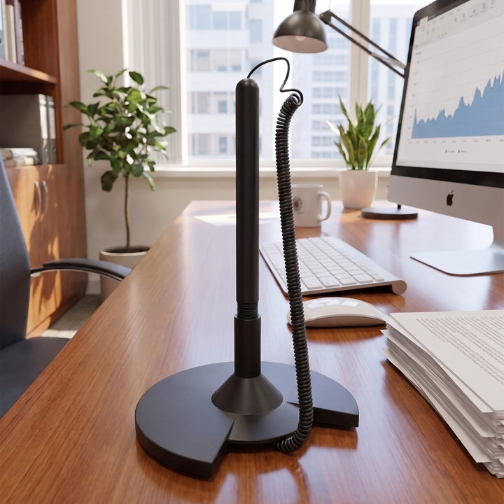 Customized security desk pen with cord done by Print365 Nairobi