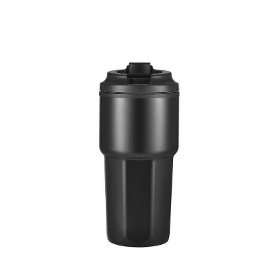 Custom laser-engraved imported KAVALA Giftology 500ml black double wall travel mug by Print365 Kenya