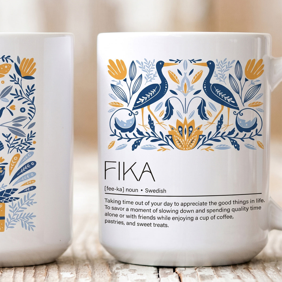 Lineup of custom branded ceramic mugs for corporate onboarding gift sets in Kenya