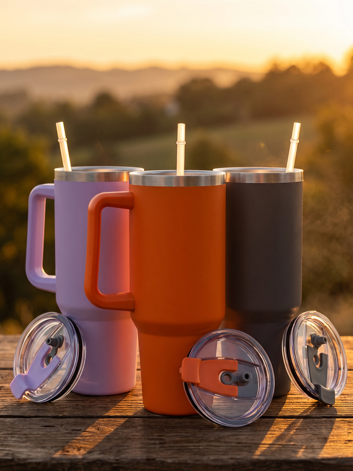 Stanley Mug 1.2L insulated thermal mug by Print365 Kenya, customized 40oz tumbler with handle.