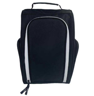 Custom screen-printed imported PRAVETS golf shoe bag in black by Print365 Kenya   