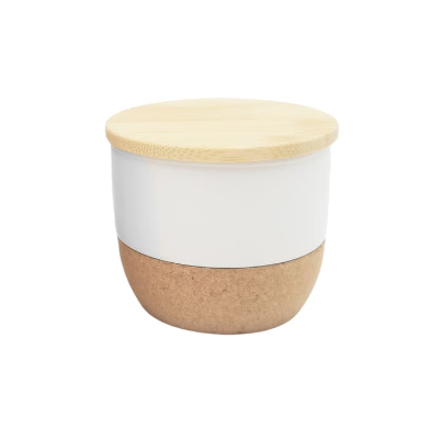 Custom laser-engraved imported RAAHA Arabic Oudh scented candle in ceramic holder by Print365 Kenya   