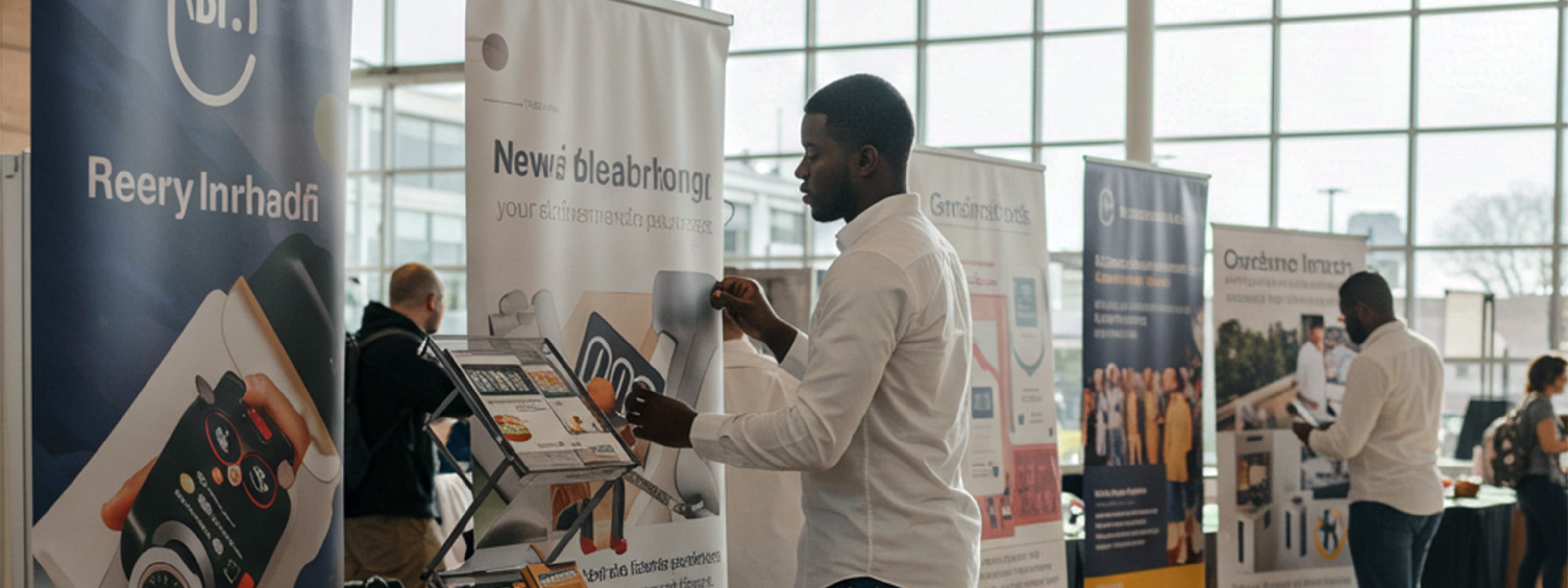 Roll-up banner and signage printing in Nairobi Kenya