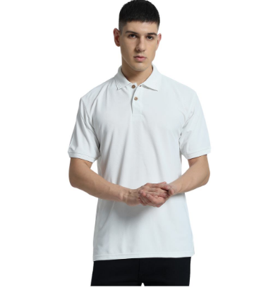 Custom embroidered imported Santhome TERRA recycled polo shirt by Print365 Kenya   