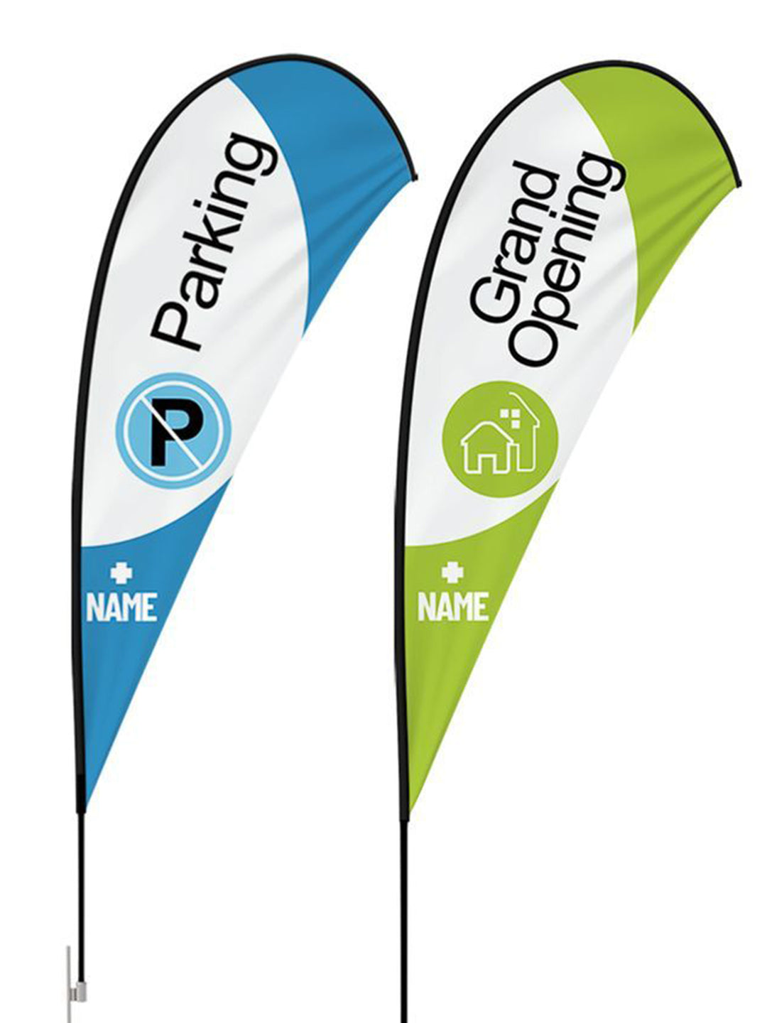 Teardrop/Flying banner