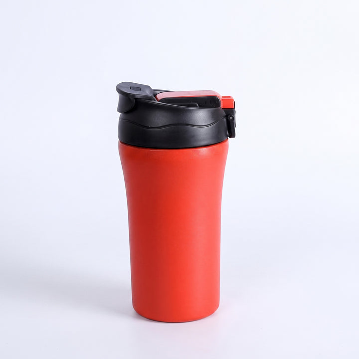 Executive 450ml insulated stainless steel travel mug featuring a leak-proof flip-lock lid by Print365 Nairobi