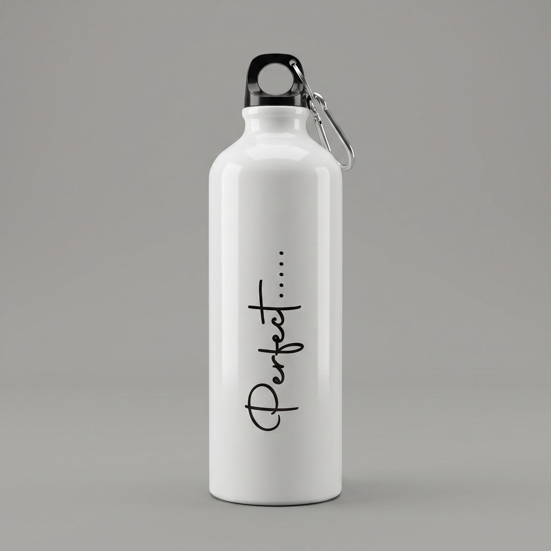 Custom laser-engraved stainless steel vacuum water bottle by Print365 Kenya