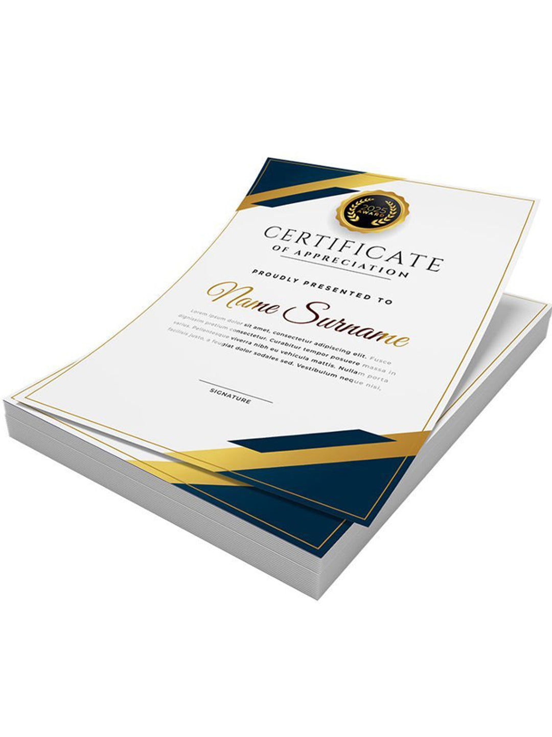 Certificates