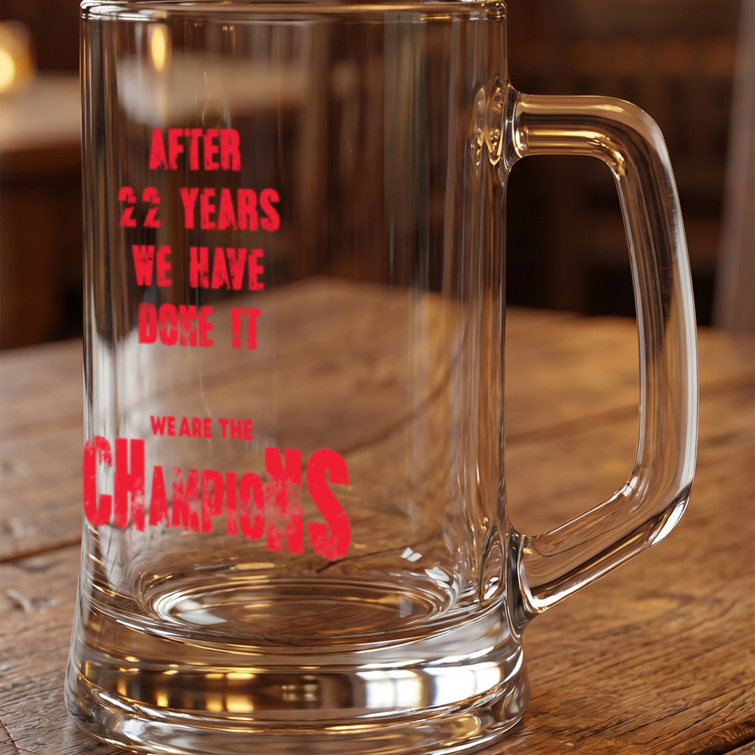 Customized Arsenal beer mug done in Nairobi, Kenya by Print365