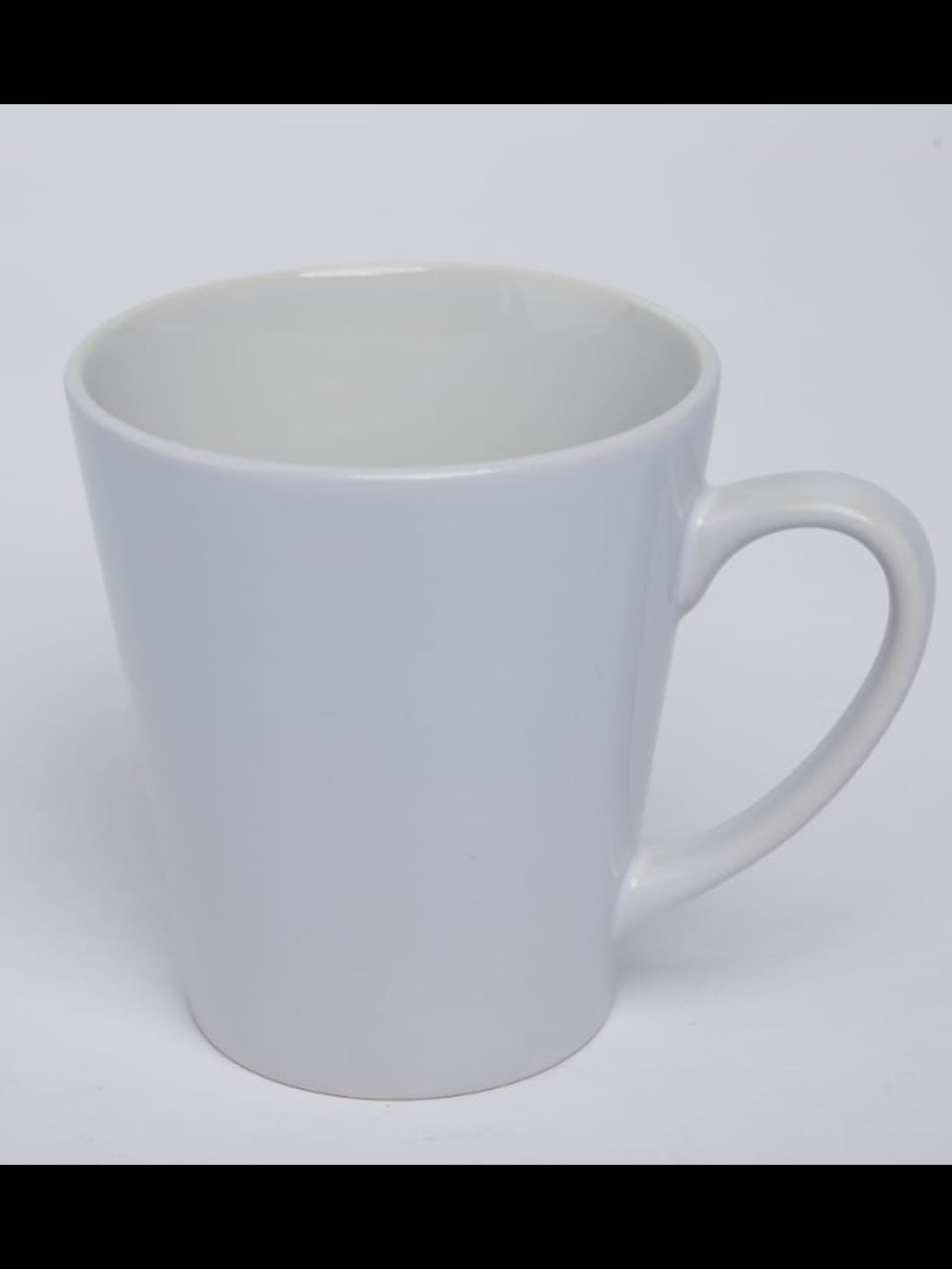 White Conical Mug