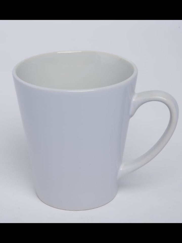 White Conical Mug