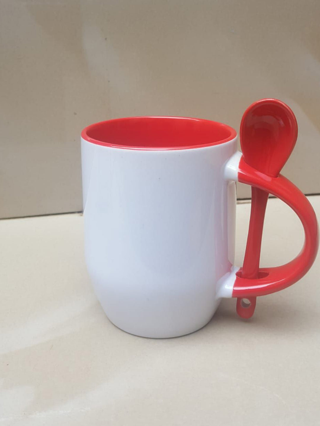 Two Toned Spoon Mugs