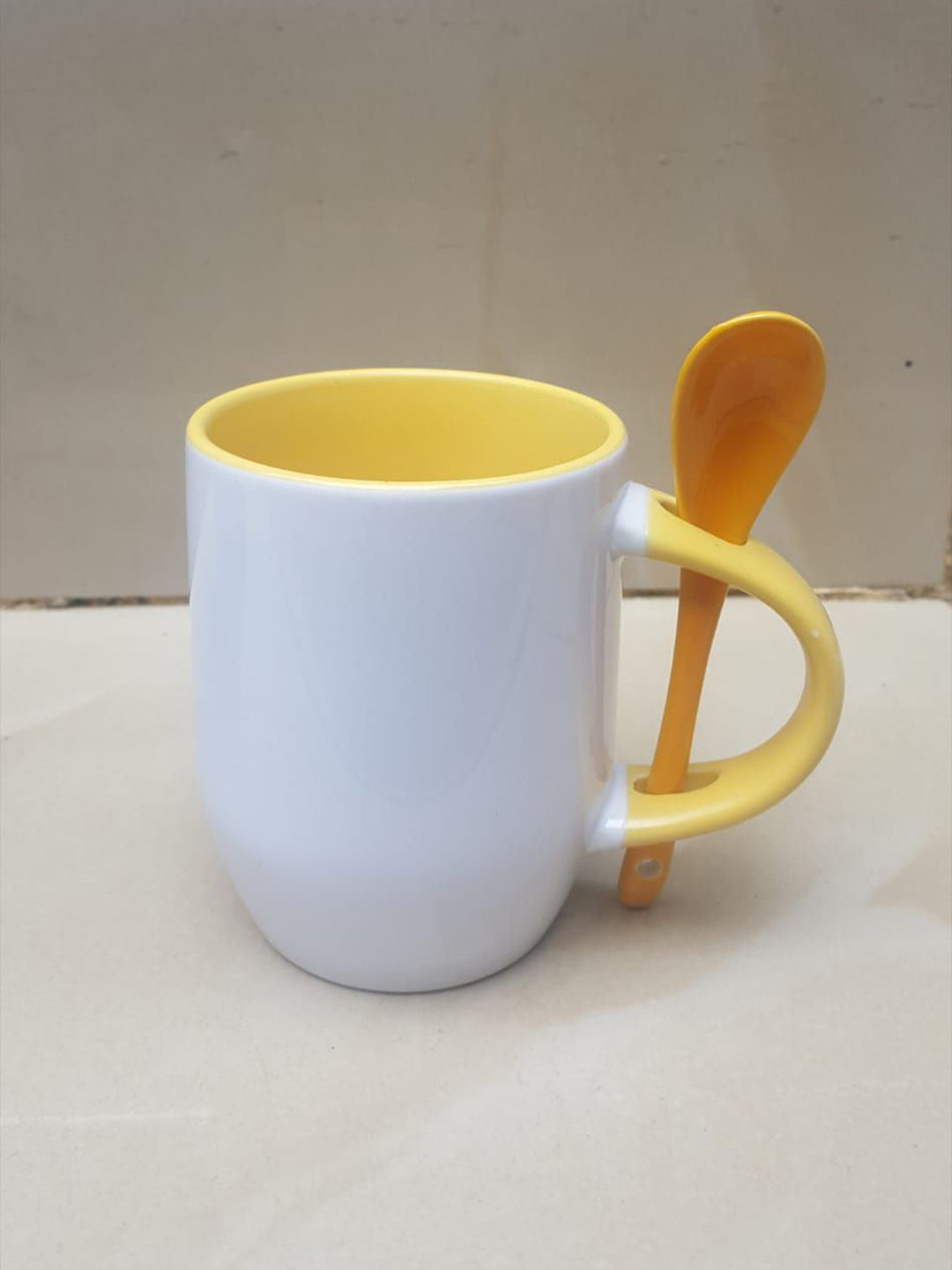 Two Toned Spoon Mugs