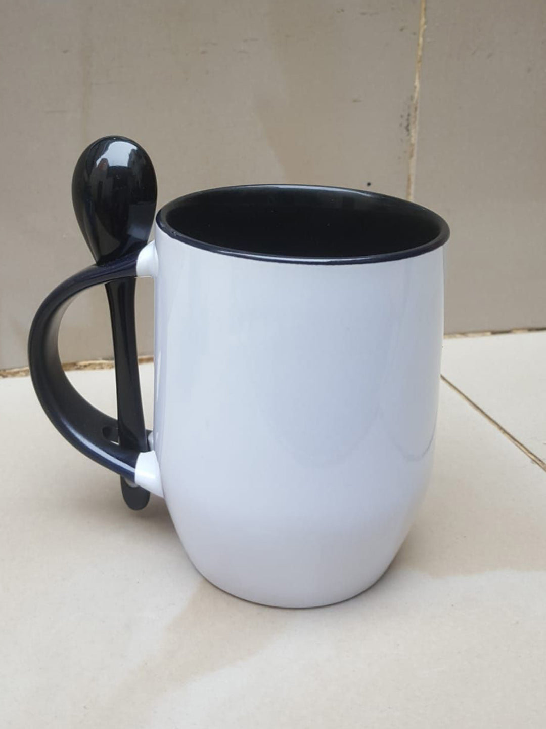 Two Toned Spoon Mugs