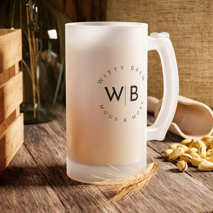 Custom made frost mug with logo done in Nairobi Kenya