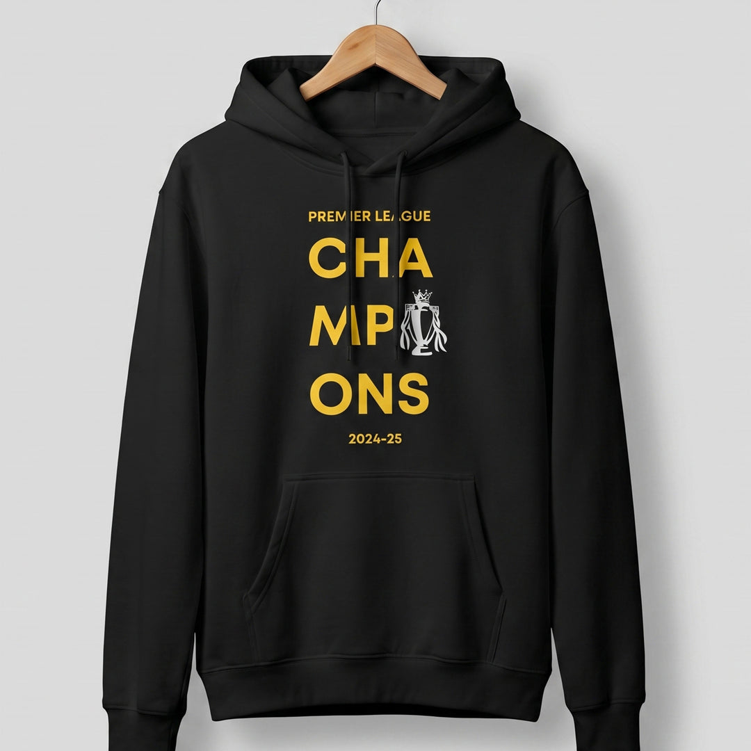 Personalized "premier league champions" hoodie done in Nairobi, Kenya