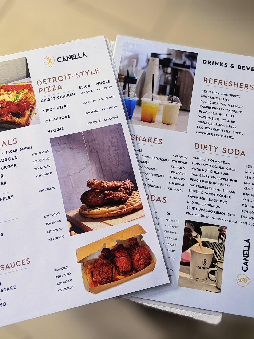 Menus