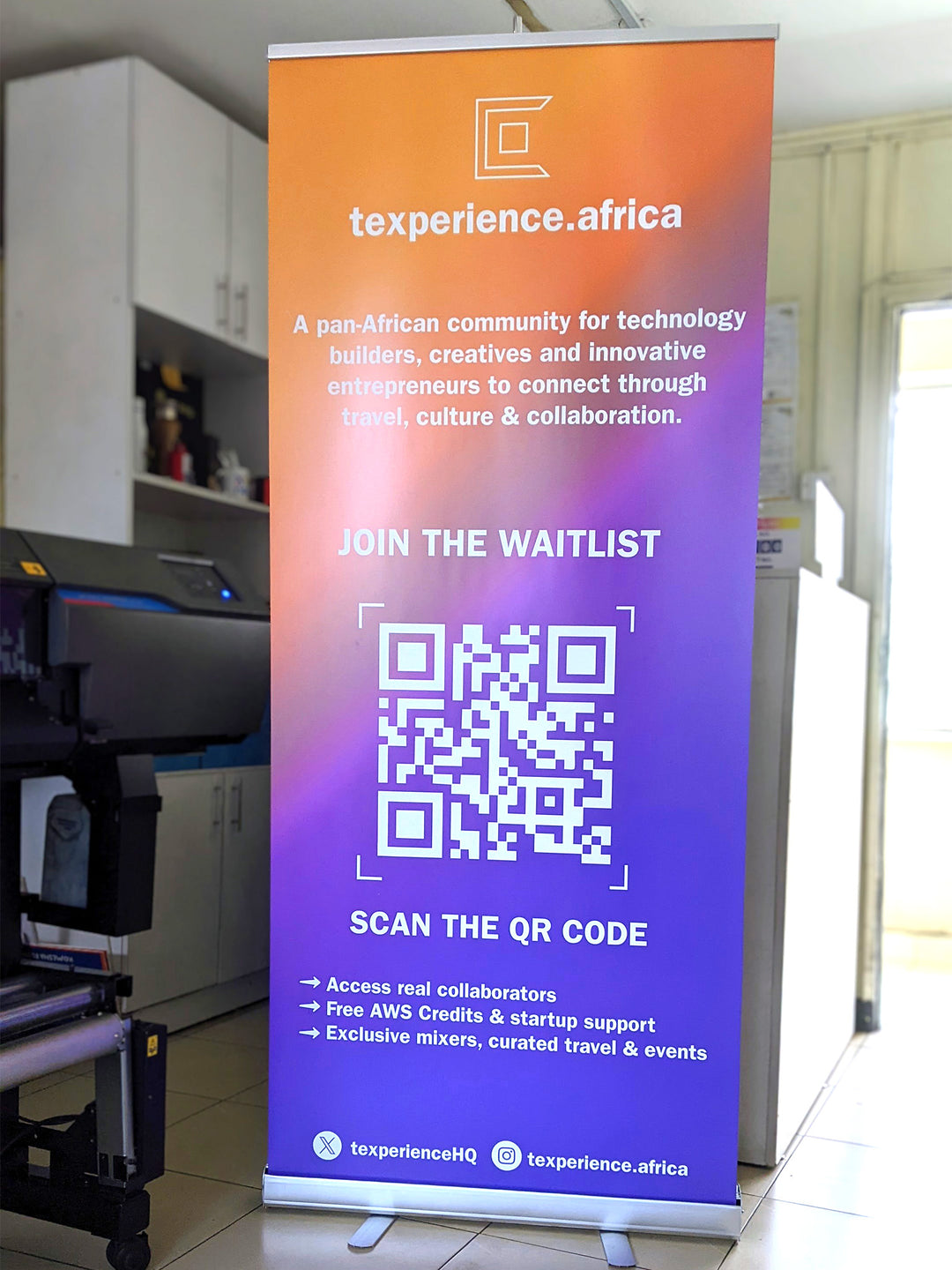 Premium roll up banner printing in Nairobi Kenya - Print365