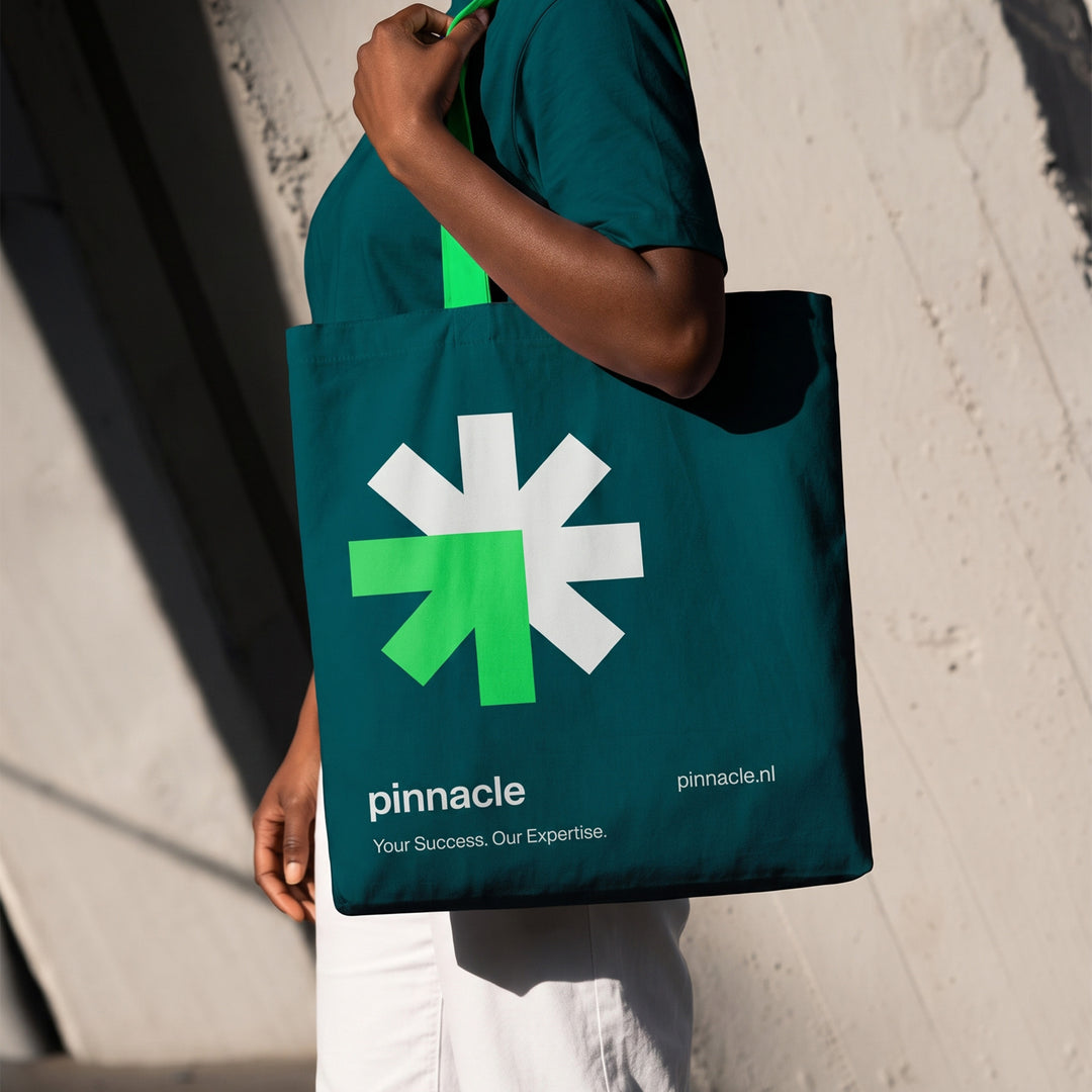 Custom printed tote bag worn by customer done by Print365 in Nairobi